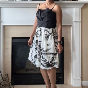 WHBM White House Black Market Floral Silky Dress, 14